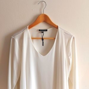 NWOT Blouse, chiffon-like, long sleeve